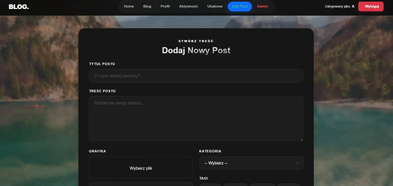 Dodaj nowy post