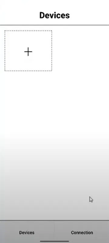Devices — pusta lista