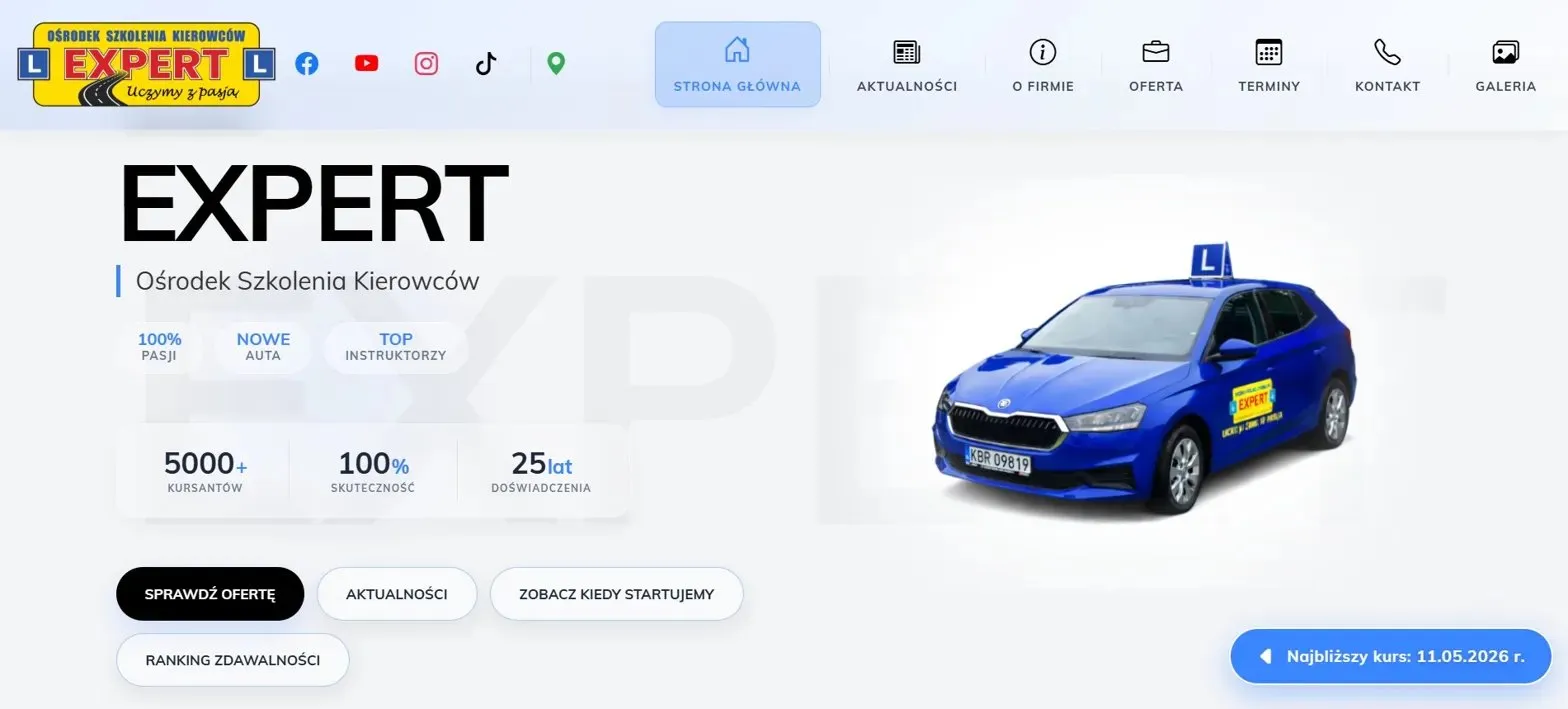 OSK Expert — strona główna