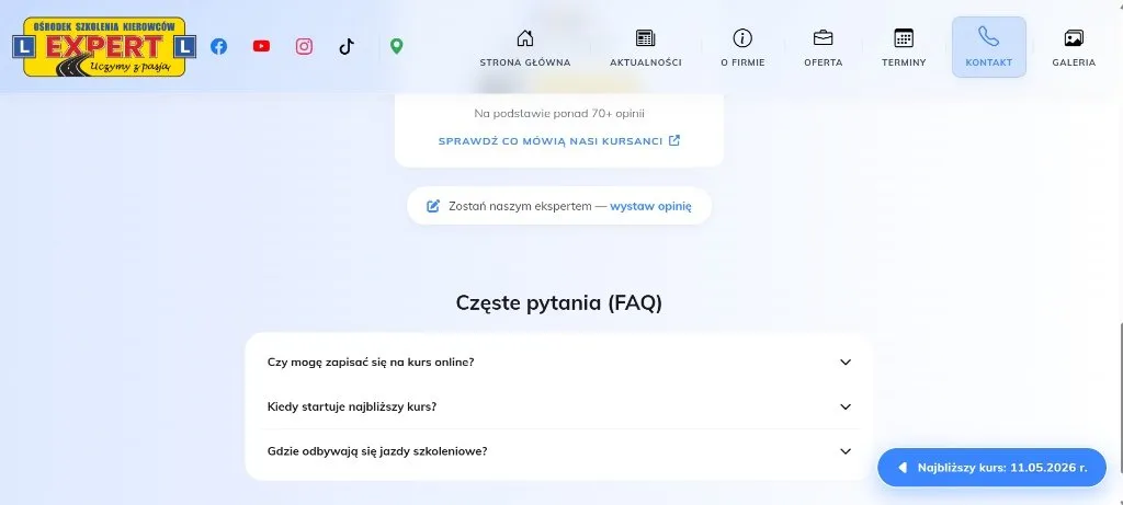 FAQ — często zadawane pytania